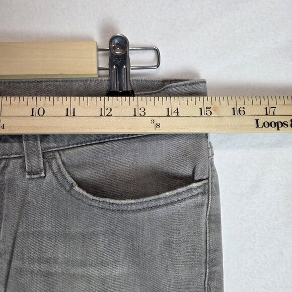 Dolce & Gabbana Womens Jeans Straight 38 (US 2) Grey Girly Italy Mid Rise 30x29 - Picture 4 of 12